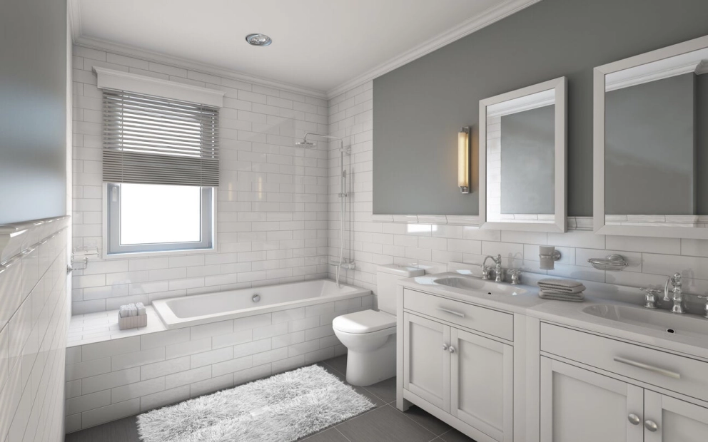 modern bathroom color schemes