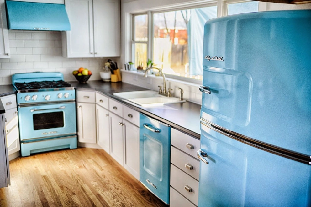 vintage kitchen appliances