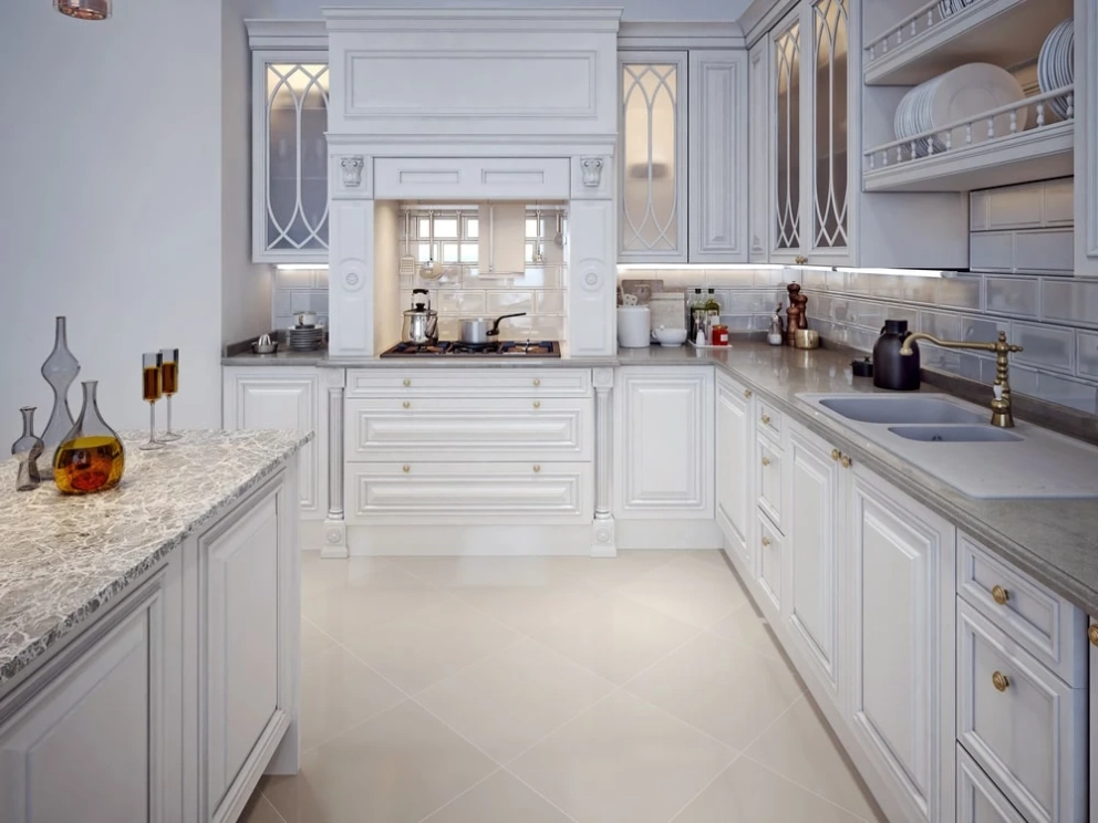 built-in cabinet range hood