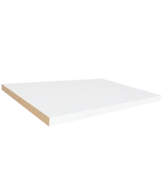 WHITE MELAMINE SHELF