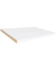 WHITE MELAMINE SHELF