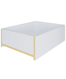 WHITE MELAMINE DRAWER