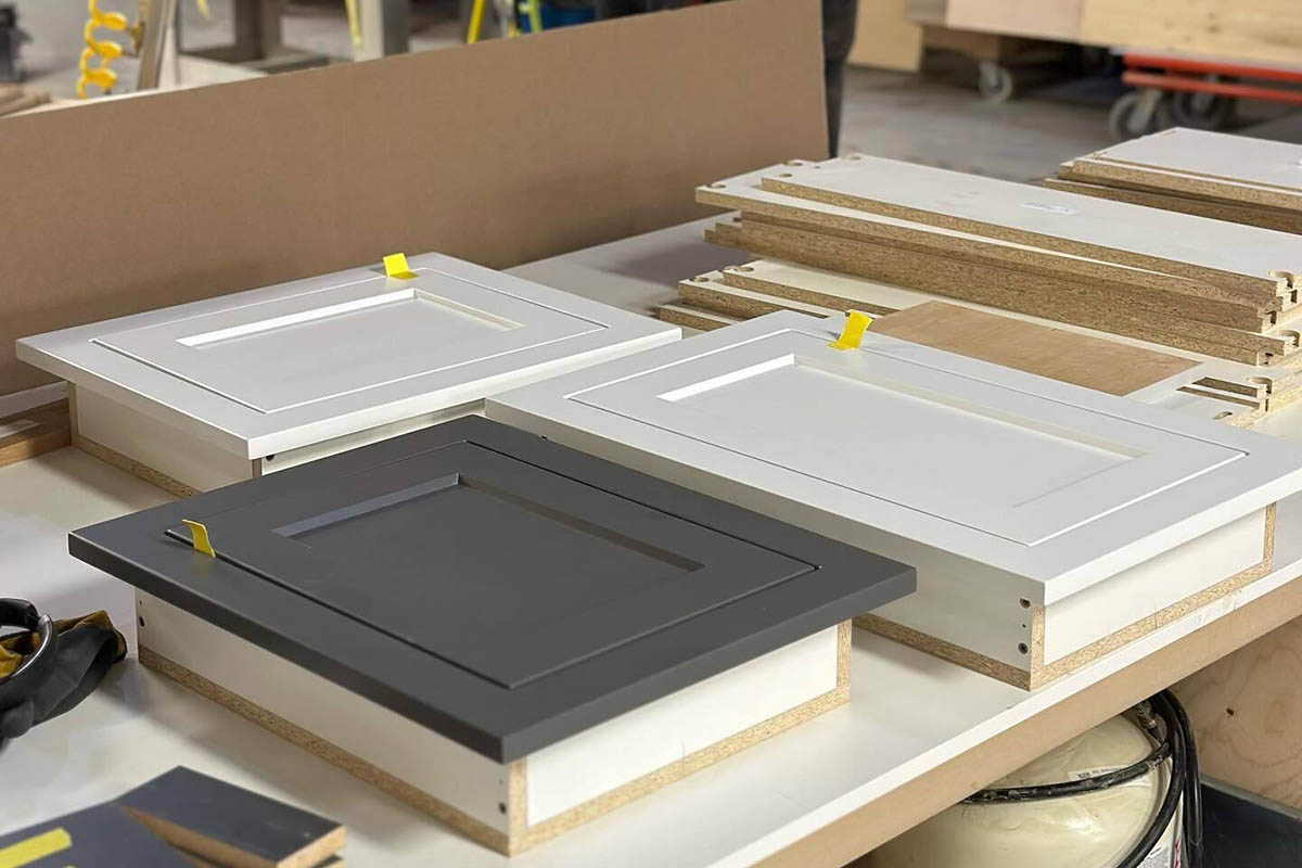 inset custom cabinet doors ready to install