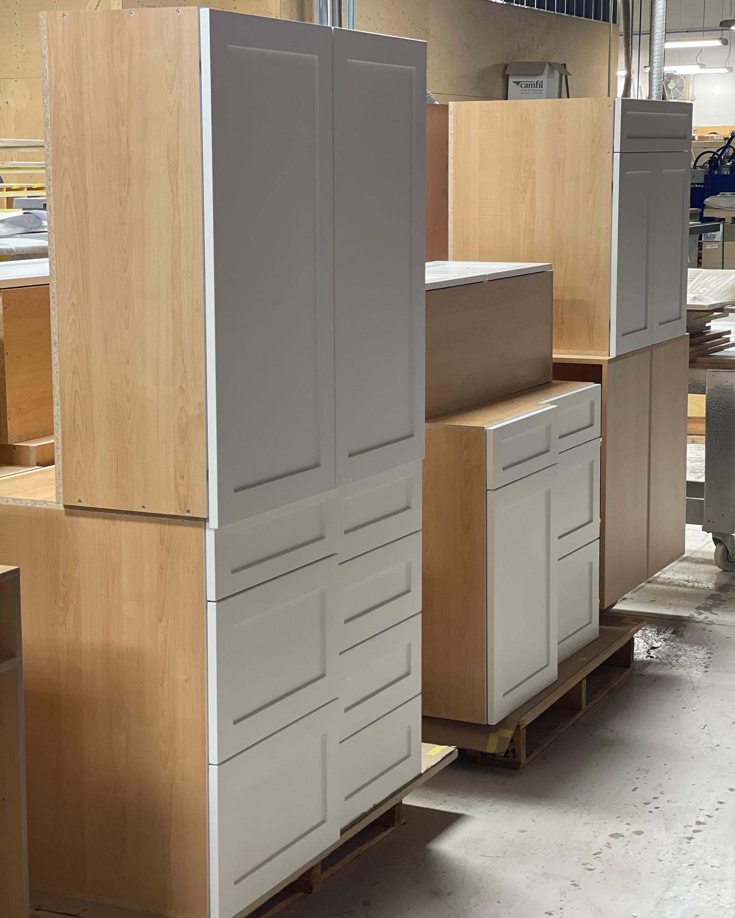 Full overlay cabinet doors ready to install