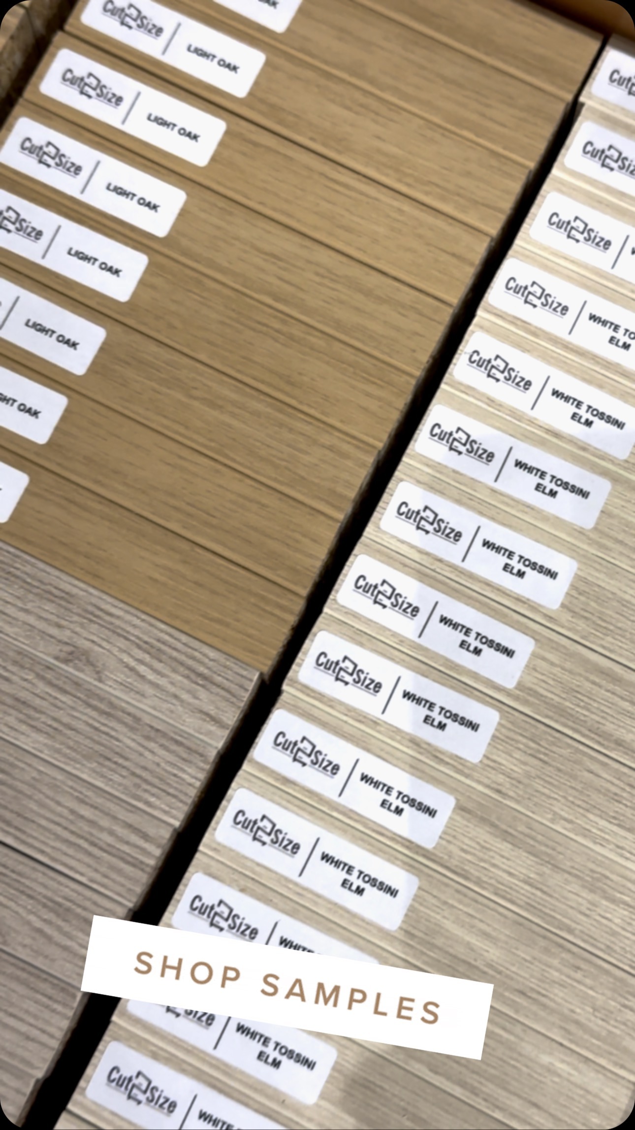 5. Cut2Size offers plenty of finish choices for door replacement