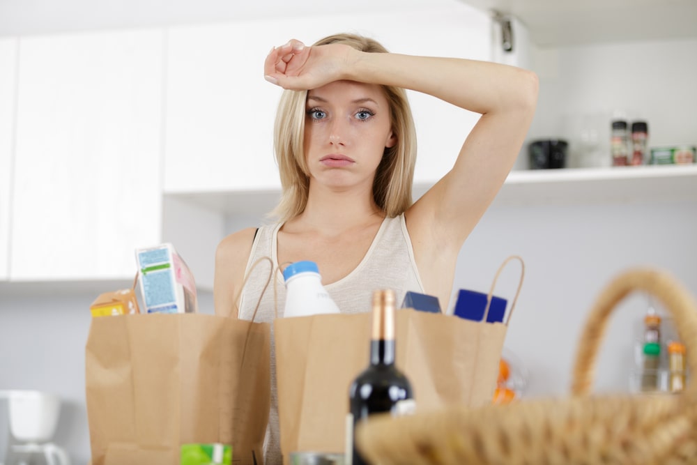 kitchen mistakes - where to put groceries