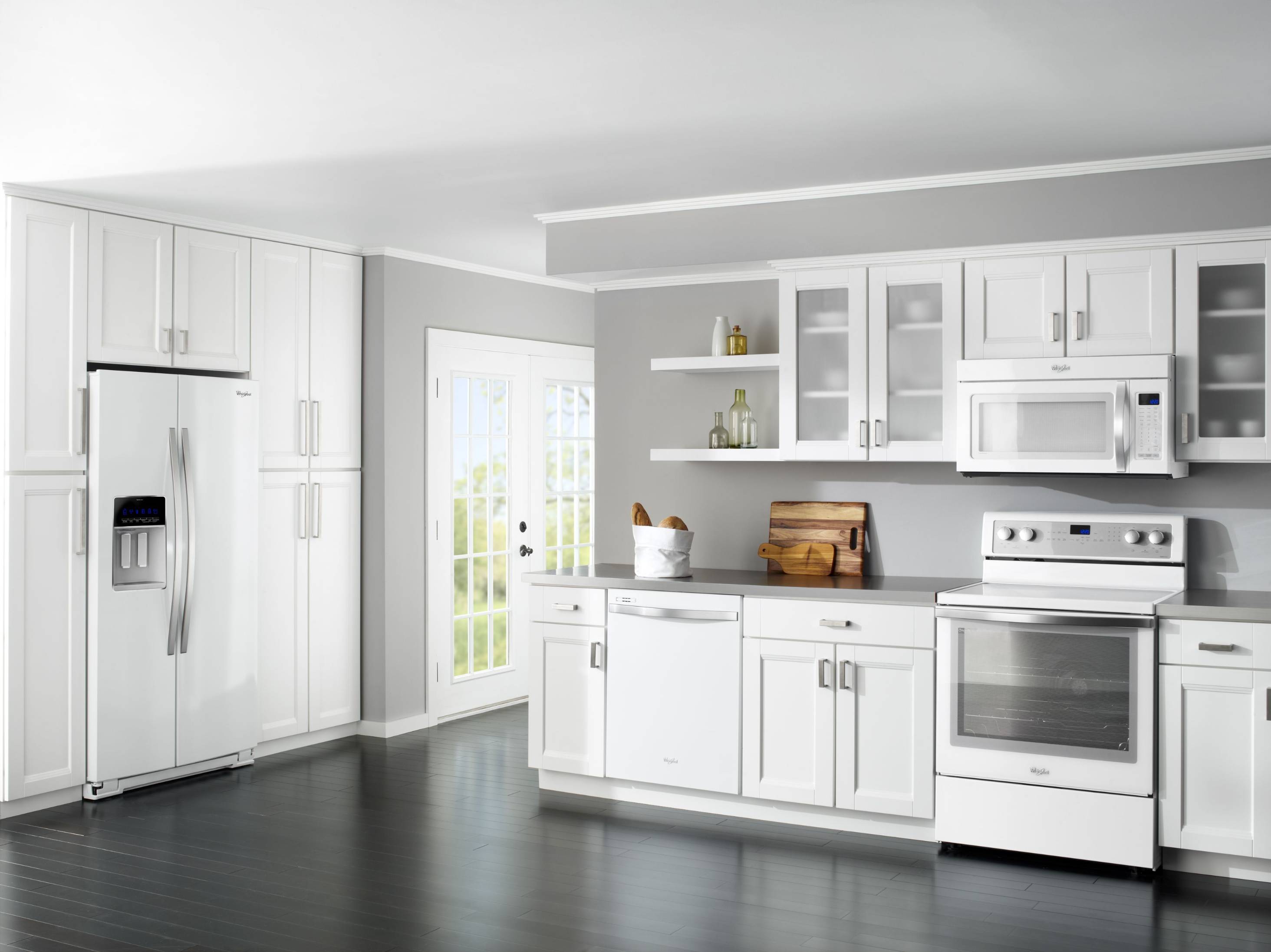 White Kitchen Stoves   Best Appliance Color With White Cabinets 